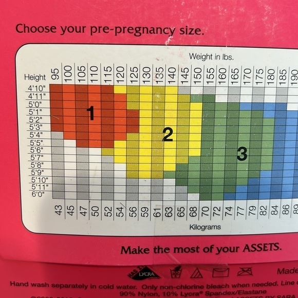 Spanx Marvelous Mama Maternity tights black opaque stripe sz medium new - Picture 4 of 4